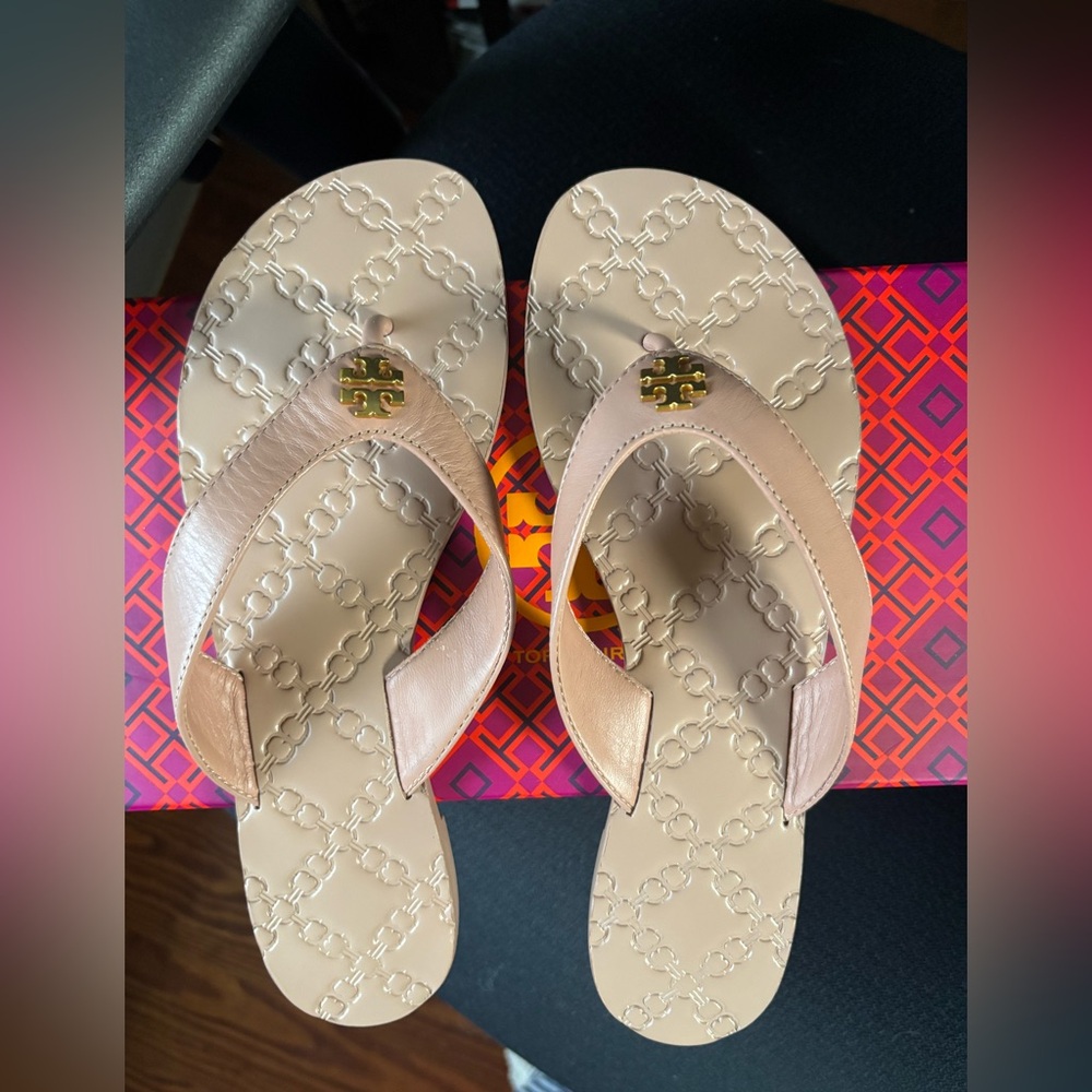 Tory Burch Leather Sandals